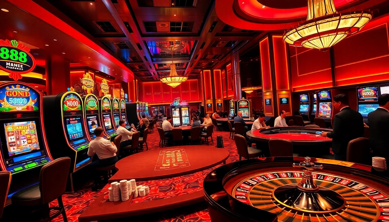 Experience thrilling gameplay at u 888 with vibrant casino tables and engaging players.