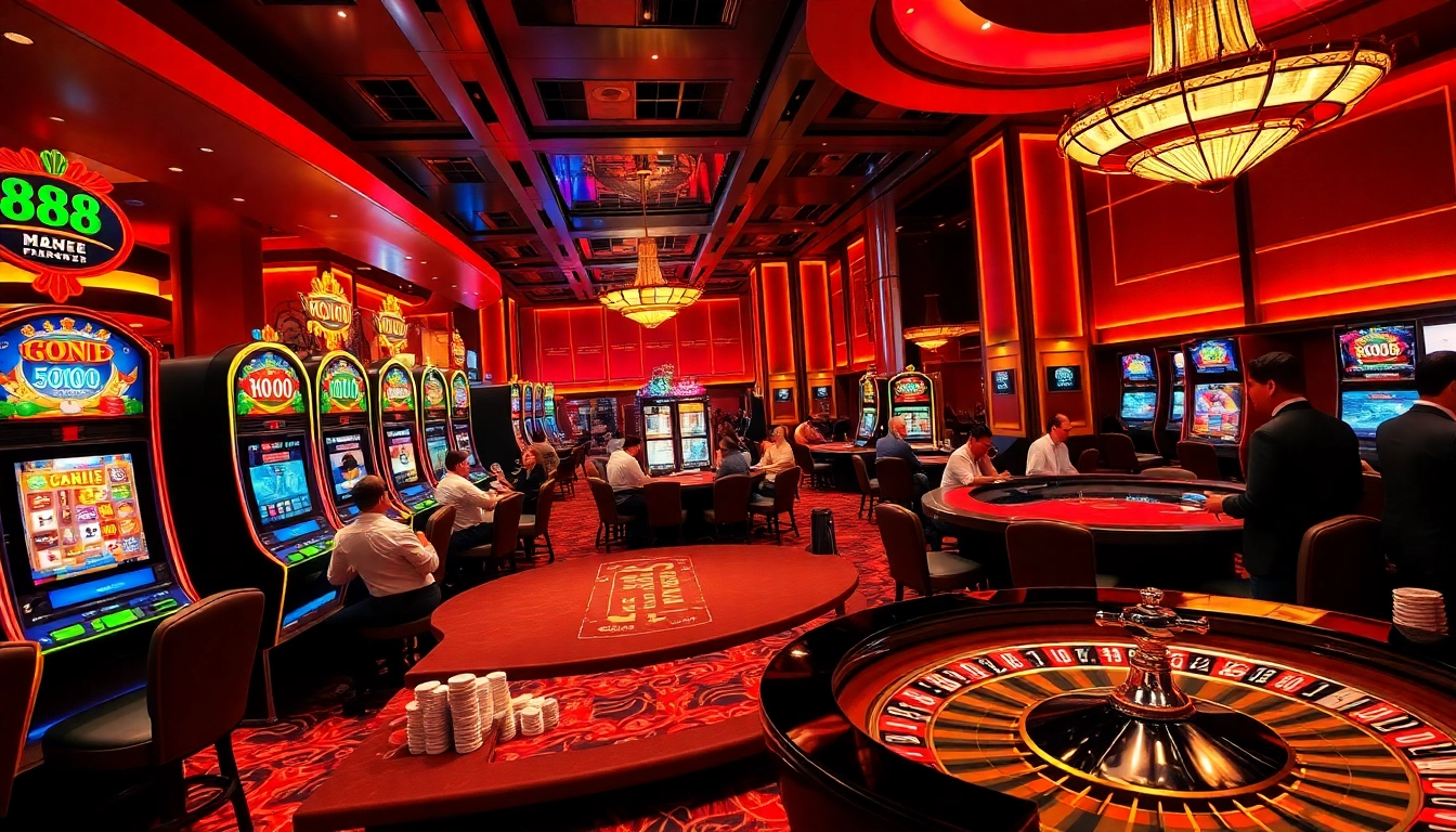 Experience thrilling gameplay at u 888 with vibrant casino tables and engaging players.