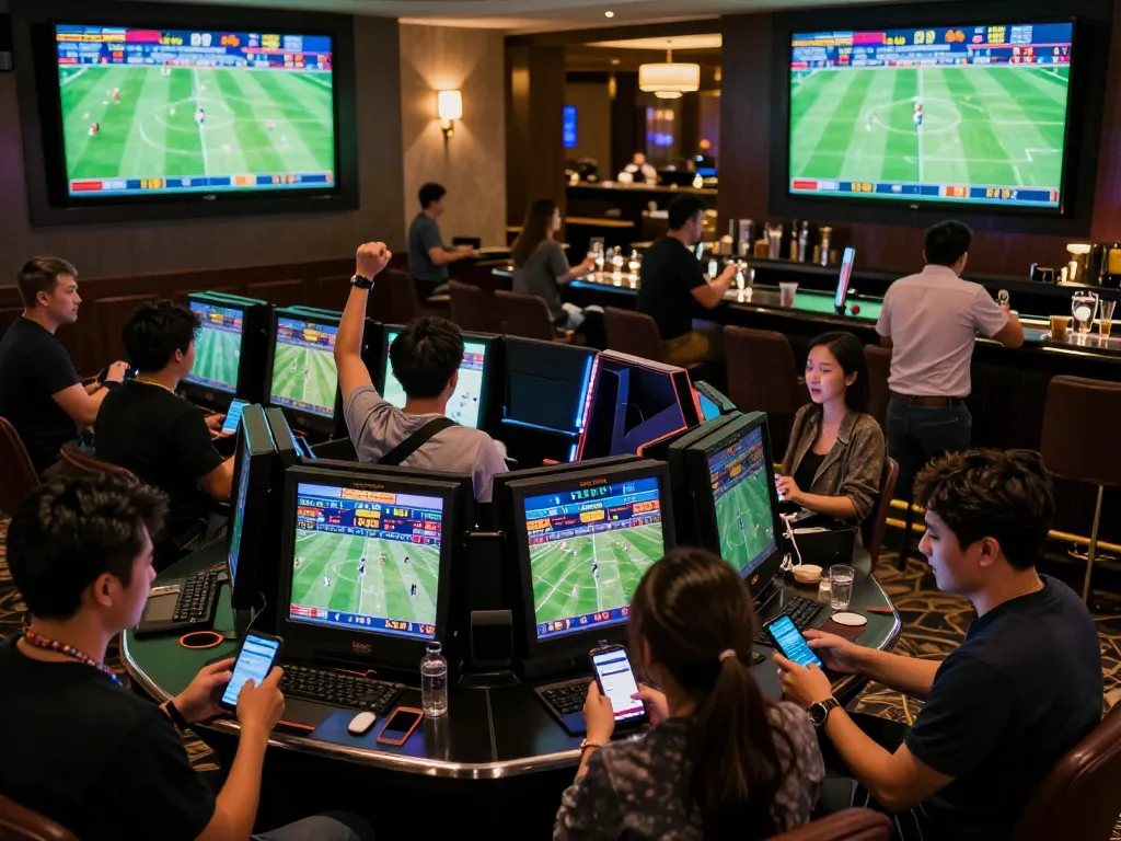 Experience the thrill of kèo bóng đá trực tuyến with fans actively placing bets on live matches