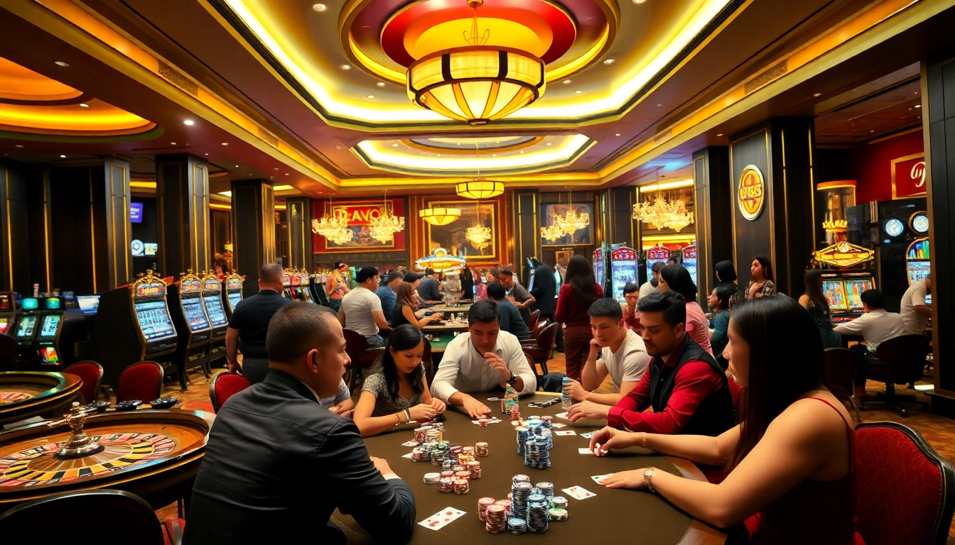 Experience thrilling gameplay at UU 88 casino with luxurious poker tables and vibrant atmospheres.