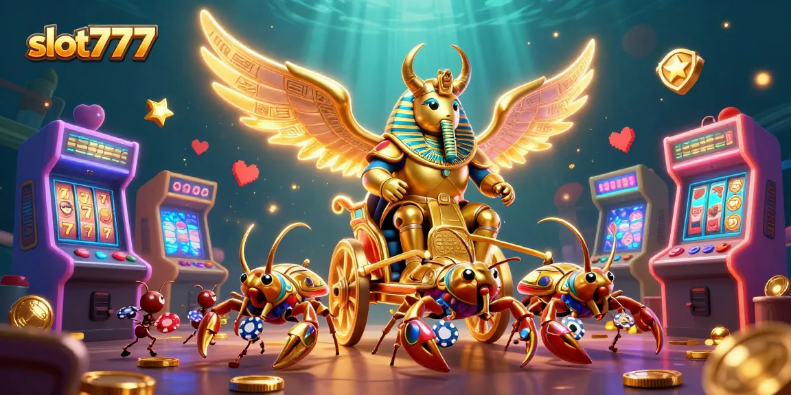 Experience thrilling slot777 gameplay with vibrant characters and dynamic casino elements.