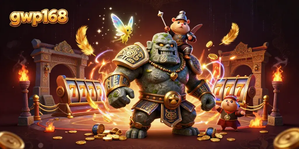 Menggandakan kemenangan dengan gwp168, golem pelindung dan kesan magis dalam dunia kasino.