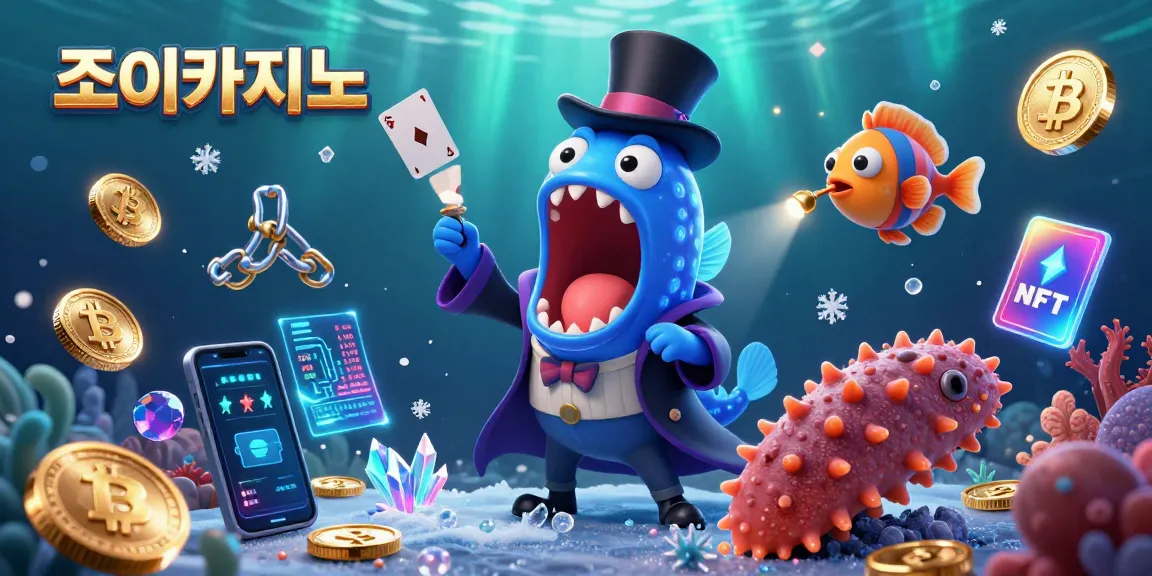 Experience the excitement of 조이카지노 with thrilling 3D casino illustrations showcasing vibrant gameplay elements.