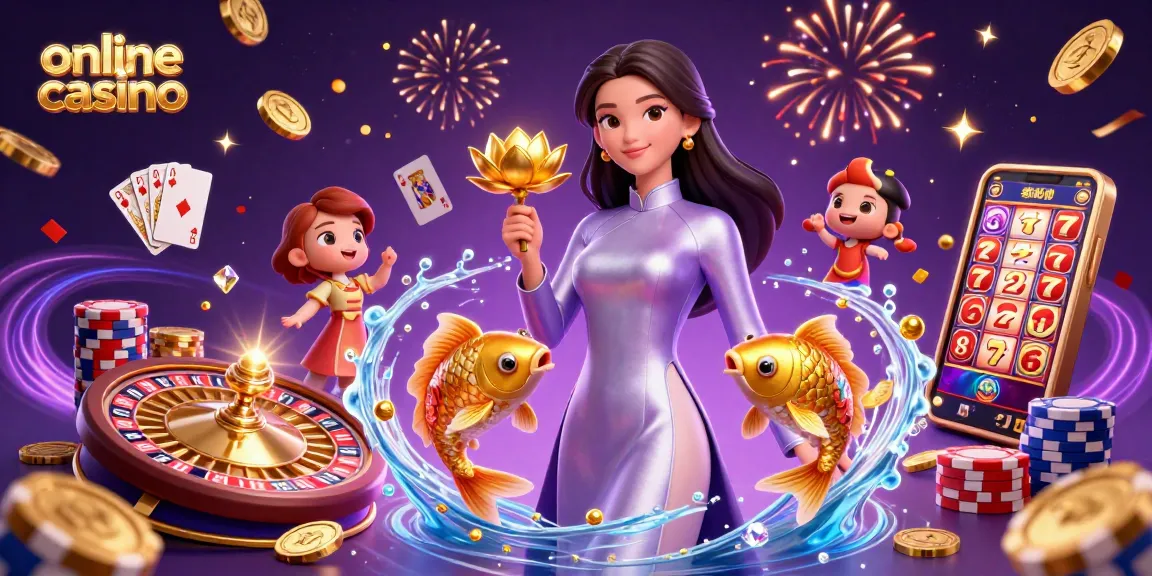 Experience thrilling online casino action with 3D characters, vibrant elements, and dynamic compositions.