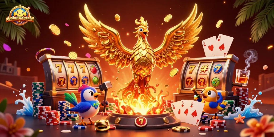 Experience thrilling moments at daotaolaixeyenbai with a vivid 3D casino scene featuring dynamic slot games.
