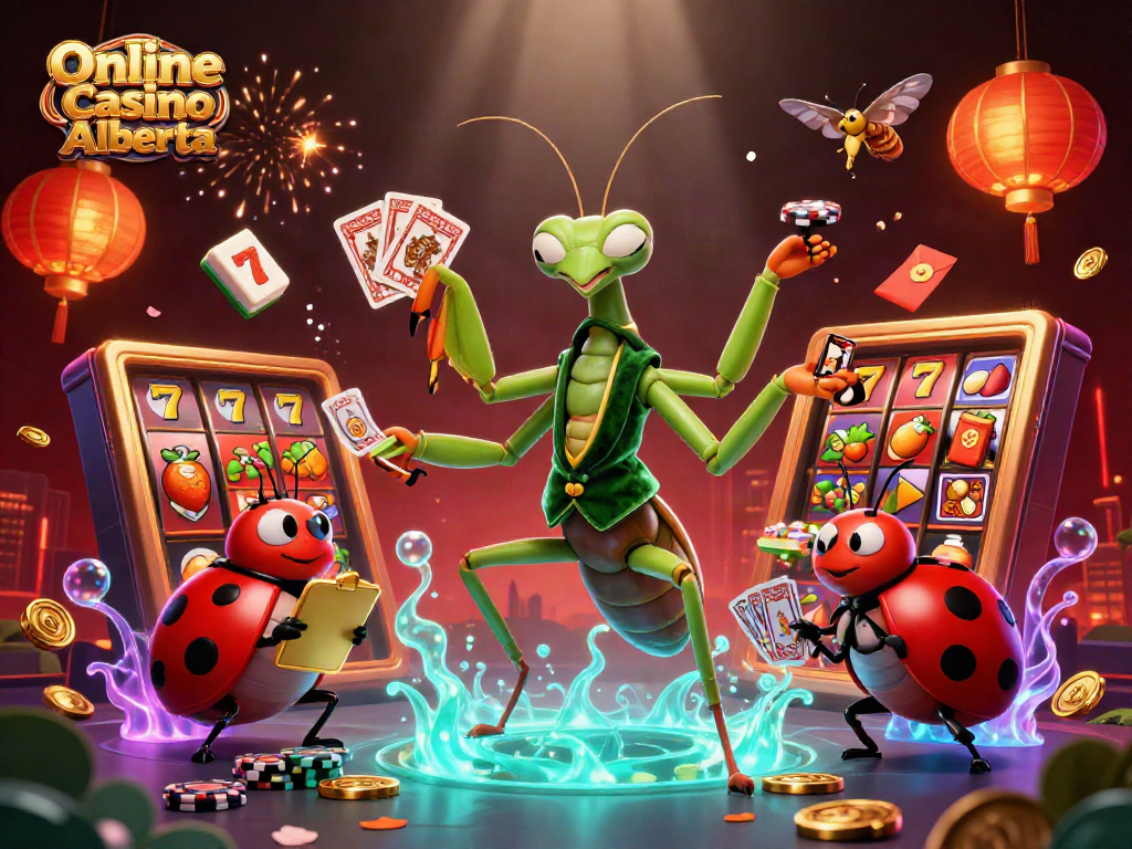 Experience thrilling gameplay at Online Casino Alberta with dynamic characters and immersive casino elements.