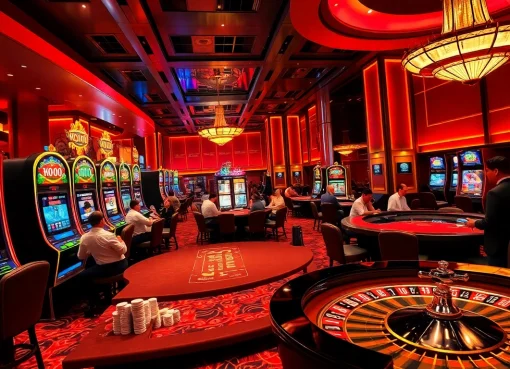 Experience thrilling gameplay at u 888 with vibrant casino tables and engaging players.