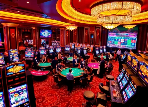Experience the thrill of casino gaming at https://www.eejl88888.com/ with vibrant tables, slot machines, and an electric atmosphere.