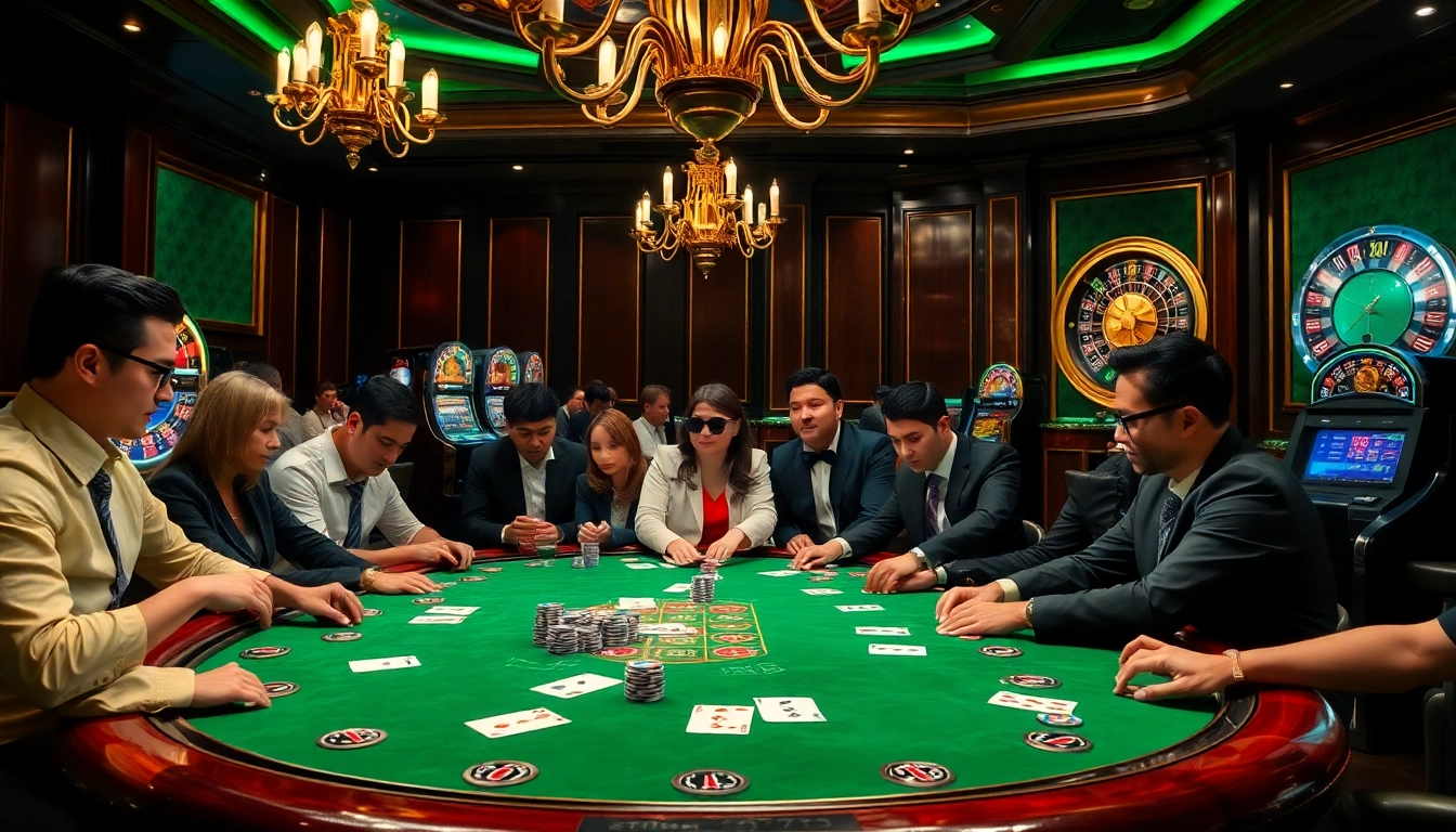 Engage with the thrilling world of tylebongda kèo nhà cái at a luxurious poker table.