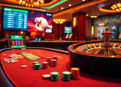 Experience thrill and luxury at KK55 online casino with vibrant games and betting options.