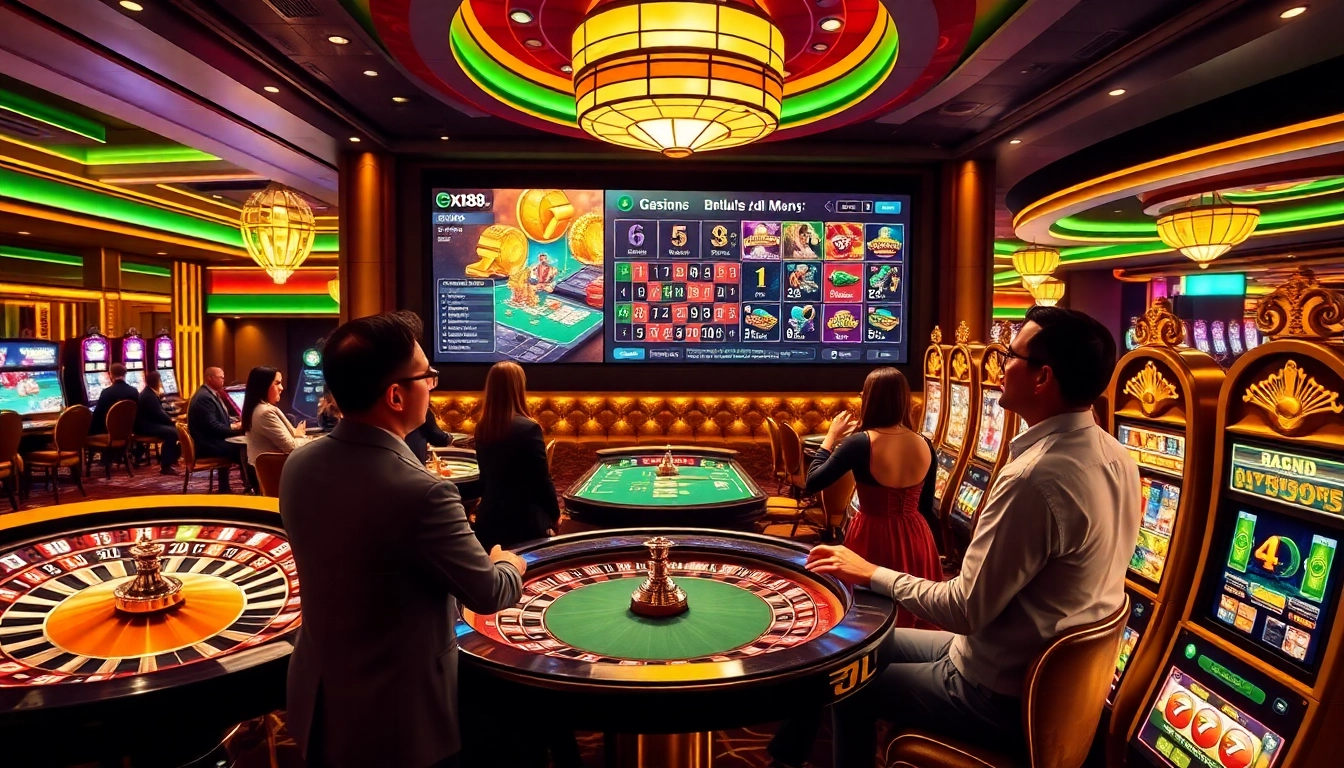 Experience thrilling gameplay at https://xx88.promo/ featuring luxurious casino elements and engaging gamblers.