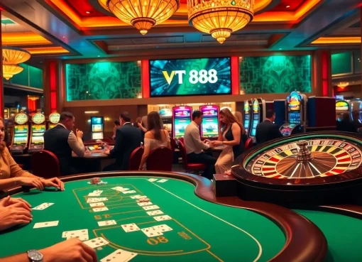 Experience the excitement at VT 88 casino, featuring thrilling poker and roulette action.