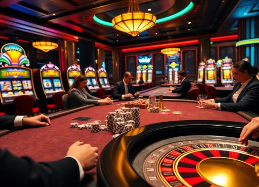 Experience the thrill of high-stakes gambling at MK8 casino with vibrant tables and exciting games.